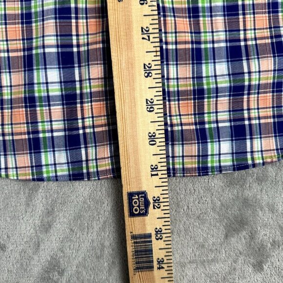 Lauren Ralph Lauren Men Large Black Label Colorful Plaid Long Sleeve Button Down - Picture 3 of 9